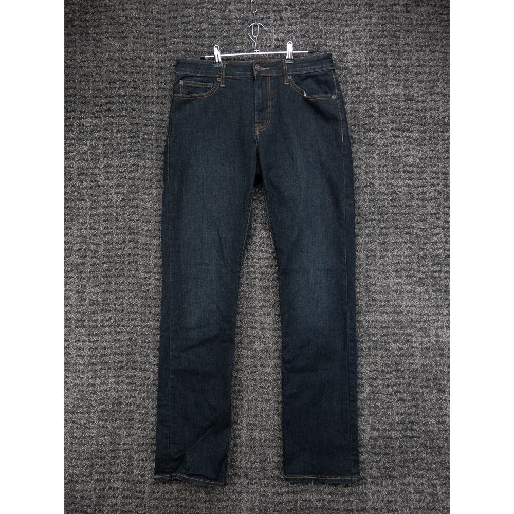 American Eagle Jeans Mens 32x34 Actual 32x33 Blue Original Straight Extreme Flex